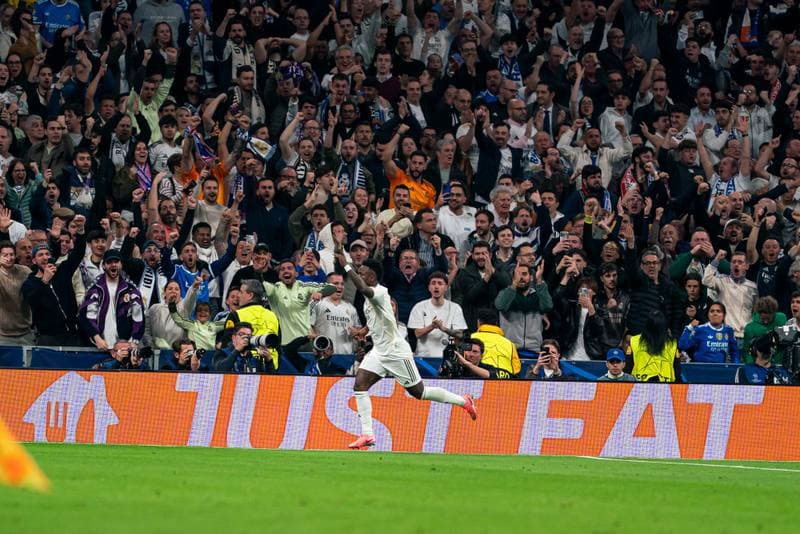 Football. Champions League. Real Madrid - SL Benfica. 25.02.2026