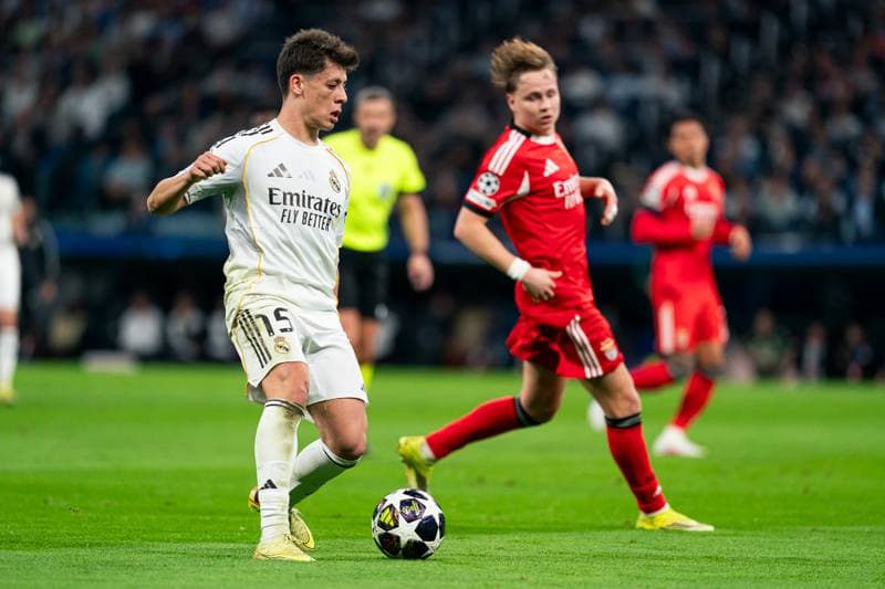 Football. Champions League. Real Madrid - SL Benfica. 25.02.2026