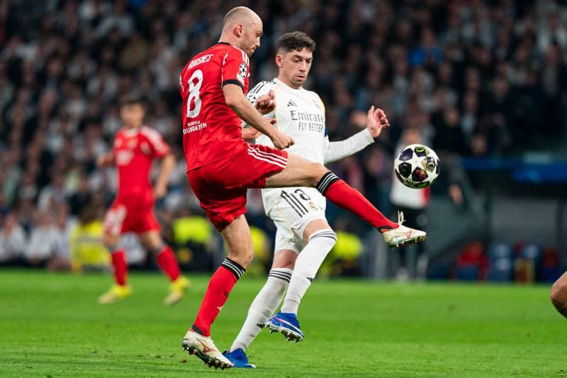 Football. Champions League. Real Madrid - SL Benfica. 25.02.2026