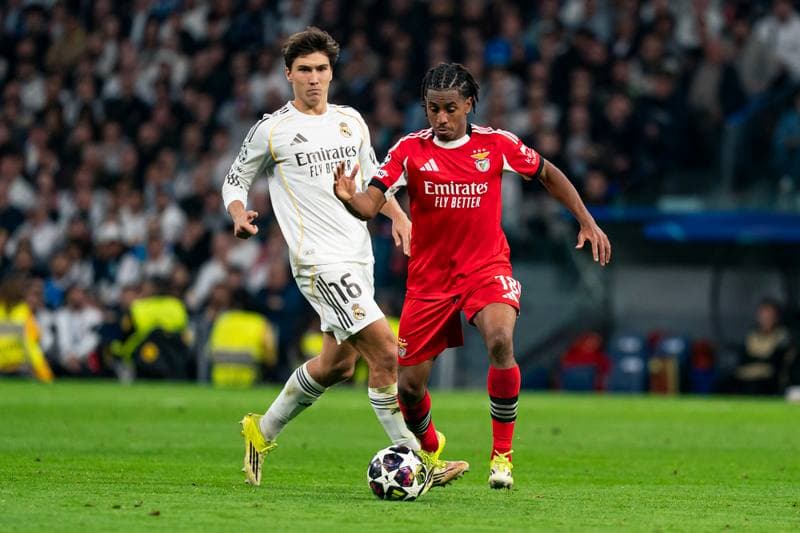 Football. Champions League. Real Madrid - SL Benfica. 25.02.2026