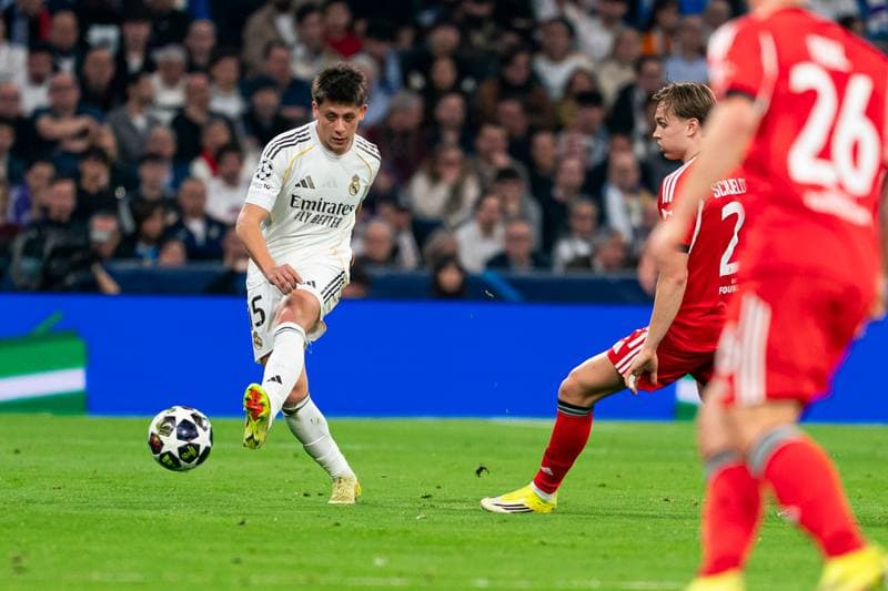 Football. Champions League. Real Madrid - SL Benfica. 25.02.2026