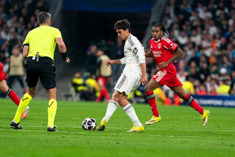 Football. Champions League. Real Madrid - SL Benfica. 25.02.2026