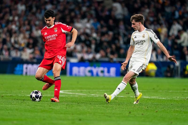 Football. Champions League. Real Madrid - SL Benfica. 25.02.2026