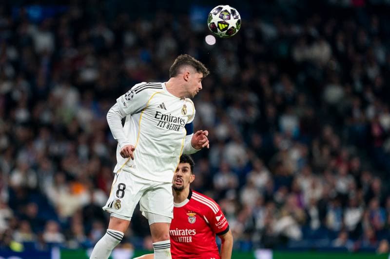 Football. Champions League. Real Madrid - SL Benfica. 25.02.2026