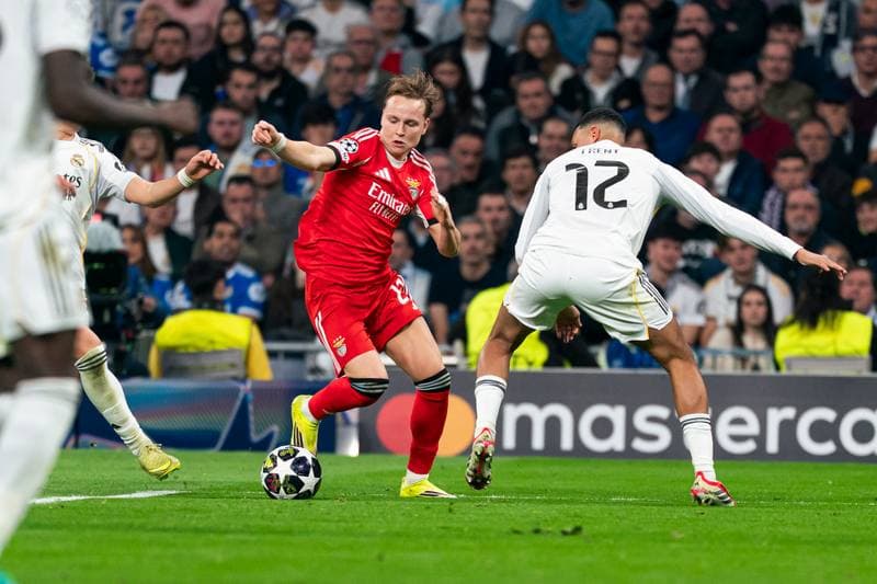 Football. Champions League. Real Madrid - SL Benfica. 25.02.2026