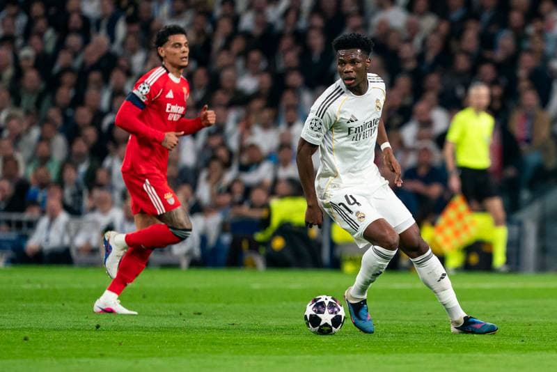 Football. Champions League. Real Madrid - SL Benfica. 25.02.2026
