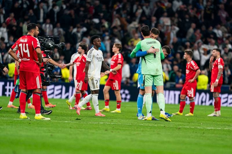 Football. Champions League. Real Madrid - SL Benfica. 25.02.2026
