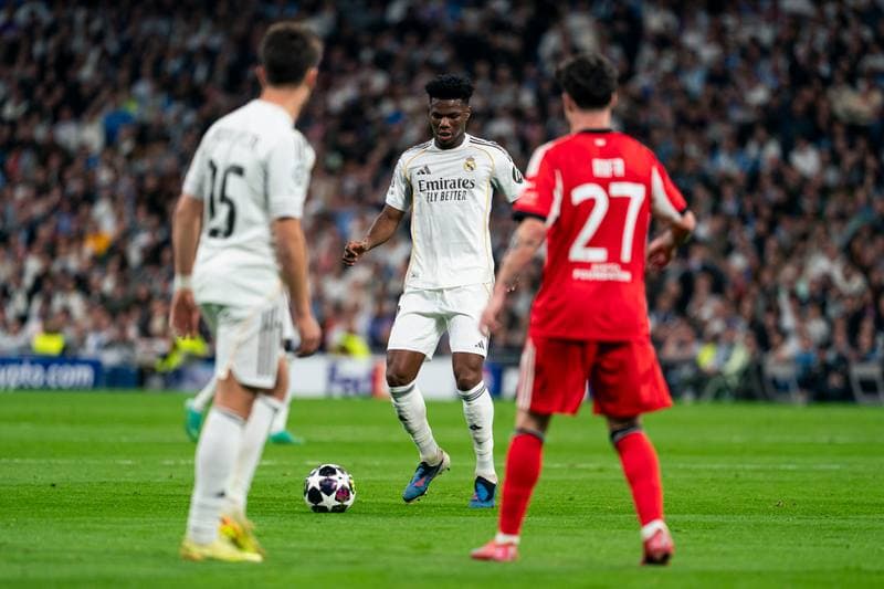 Football. Champions League. Real Madrid - SL Benfica. 25.02.2026