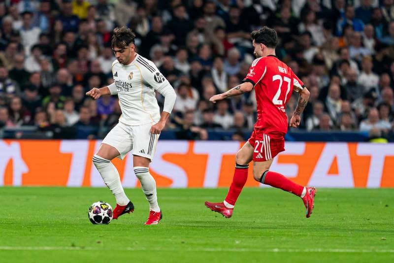 Football. Champions League. Real Madrid - SL Benfica. 25.02.2026