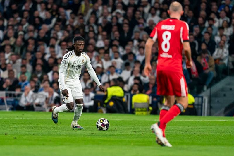 Football. Champions League. Real Madrid - SL Benfica. 25.02.2026