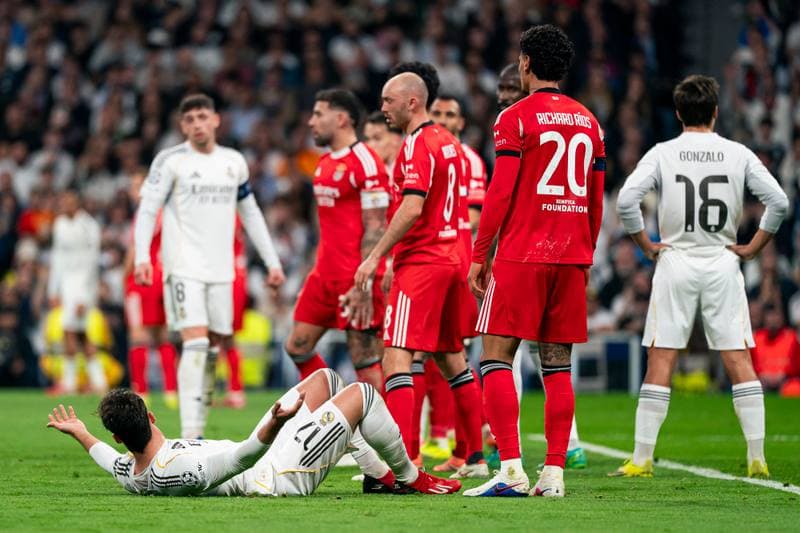 Football. Champions League. Real Madrid - SL Benfica. 25.02.2026