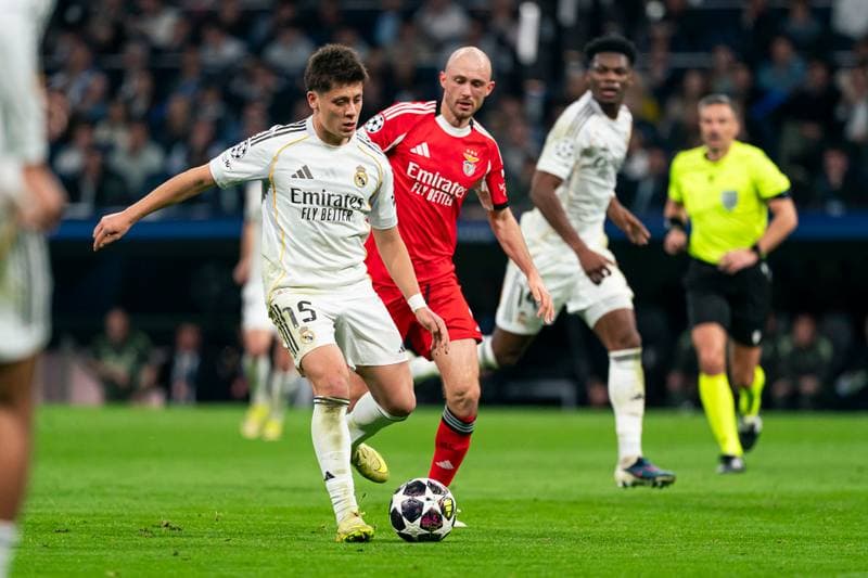 Football. Champions League. Real Madrid - SL Benfica. 25.02.2026