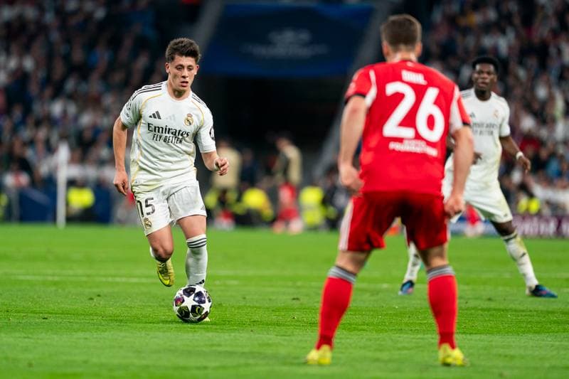 Football. Champions League. Real Madrid - SL Benfica. 25.02.2026
