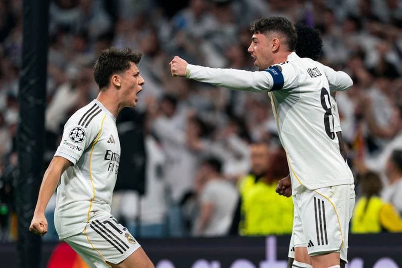 Football. Champions League. Real Madrid - SL Benfica. 25.02.2026