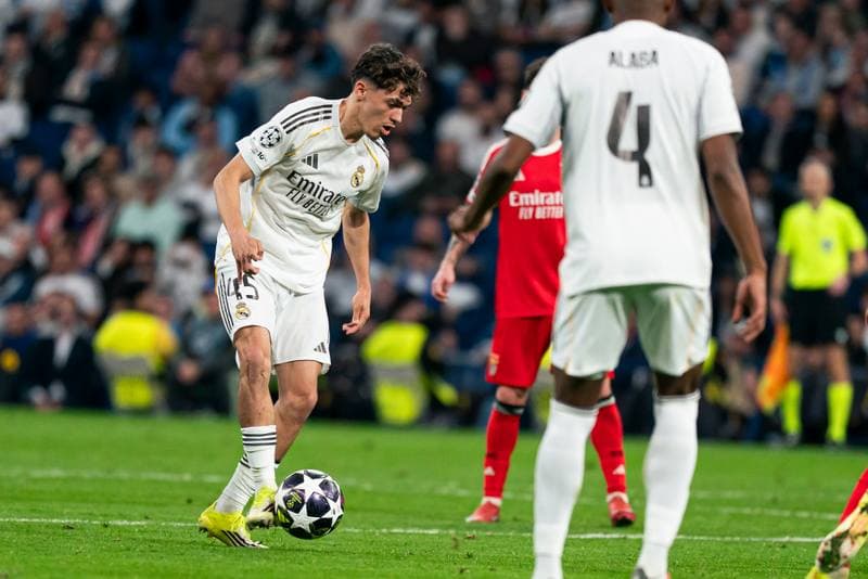 Football. Champions League. Real Madrid - SL Benfica. 25.02.2026