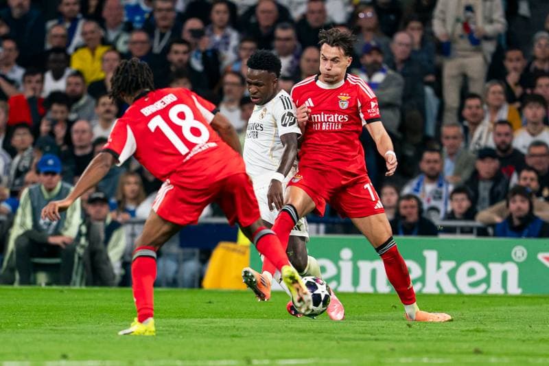 Football. Champions League. Real Madrid - SL Benfica. 25.02.2026