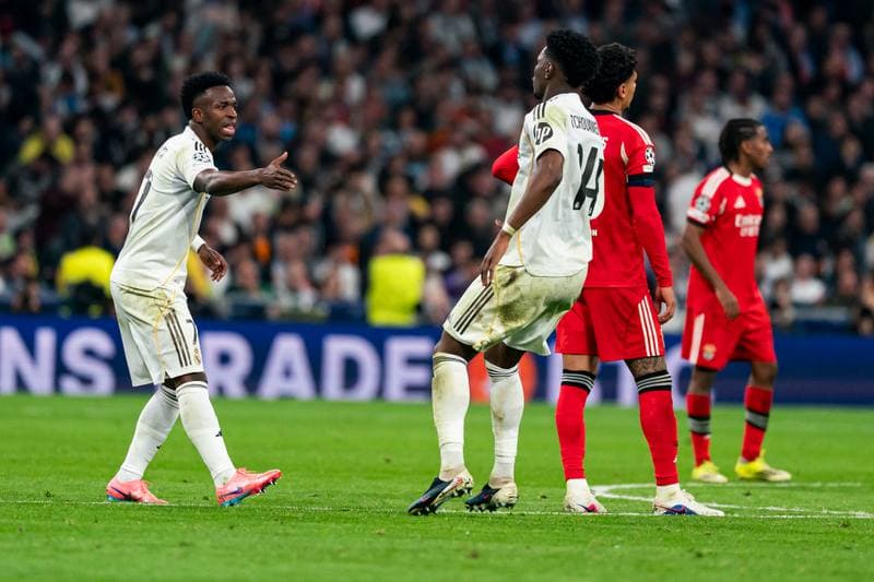 Football. Champions League. Real Madrid - SL Benfica. 25.02.2026