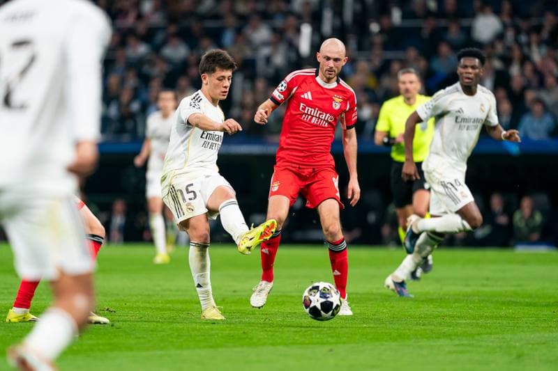 Football. Champions League. Real Madrid - SL Benfica. 25.02.2026