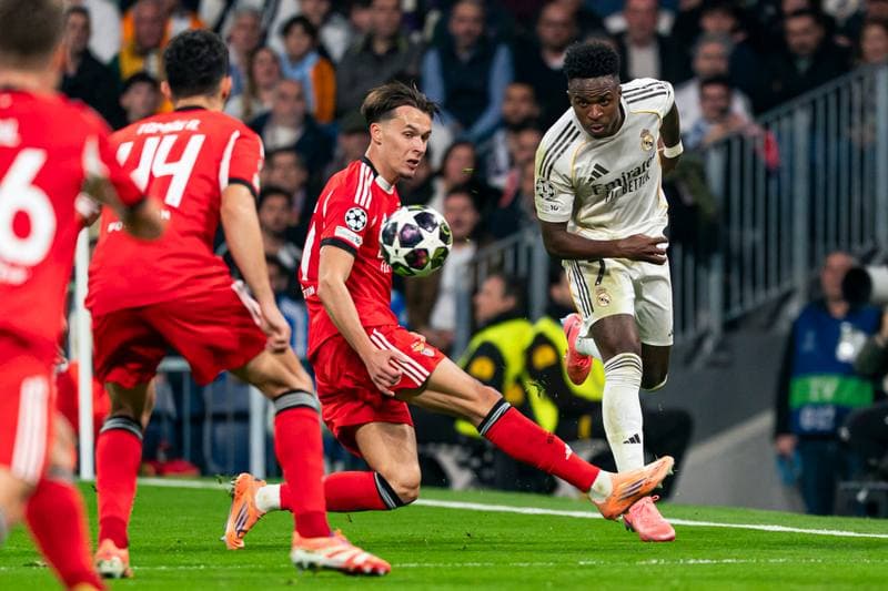Football. Champions League. Real Madrid - SL Benfica. 25.02.2026
