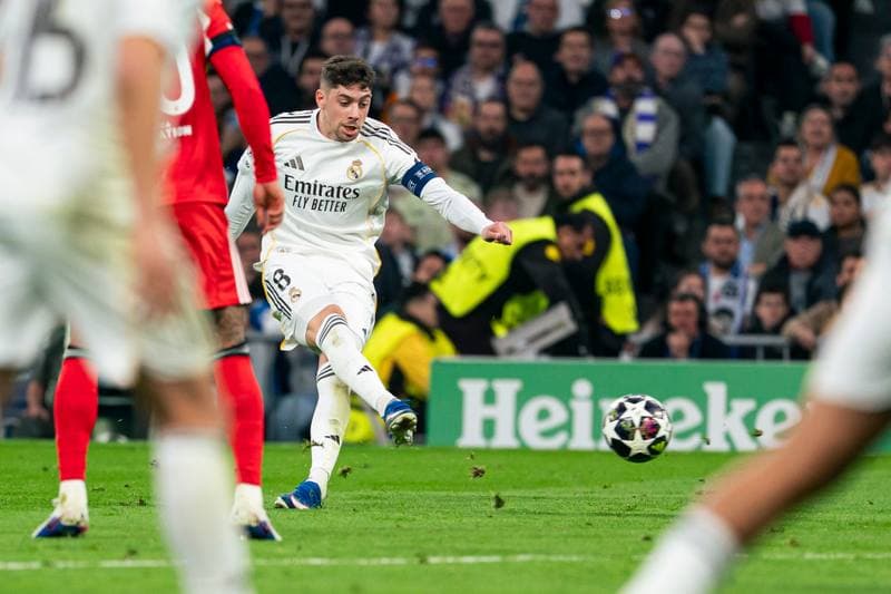 Football. Champions League. Real Madrid - SL Benfica. 25.02.2026