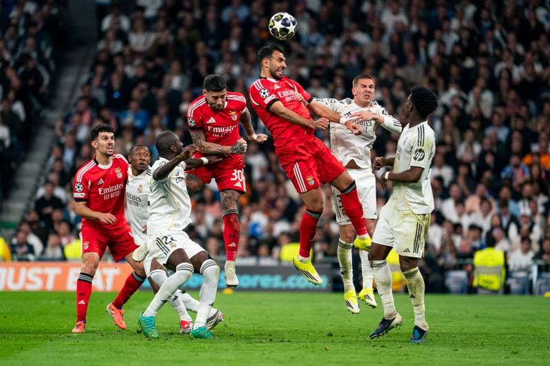 Football. Champions League. Real Madrid - SL Benfica. 25.02.2026