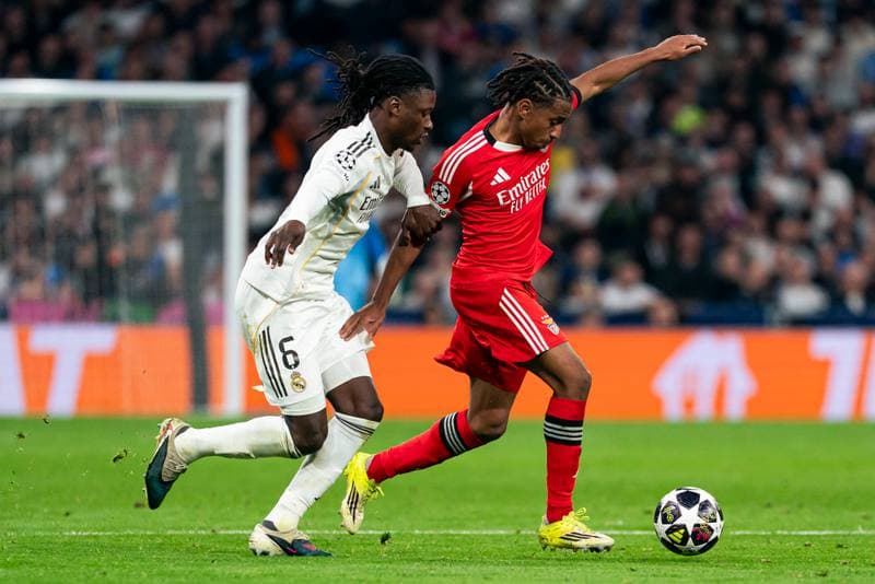 Football. Champions League. Real Madrid - SL Benfica. 25.02.2026