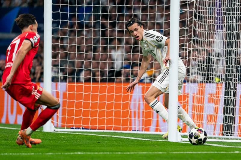 Football. Champions League. Real Madrid - SL Benfica. 25.02.2026