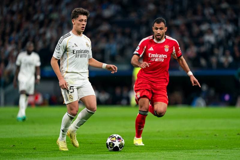 Football. Champions League. Real Madrid - SL Benfica. 25.02.2026