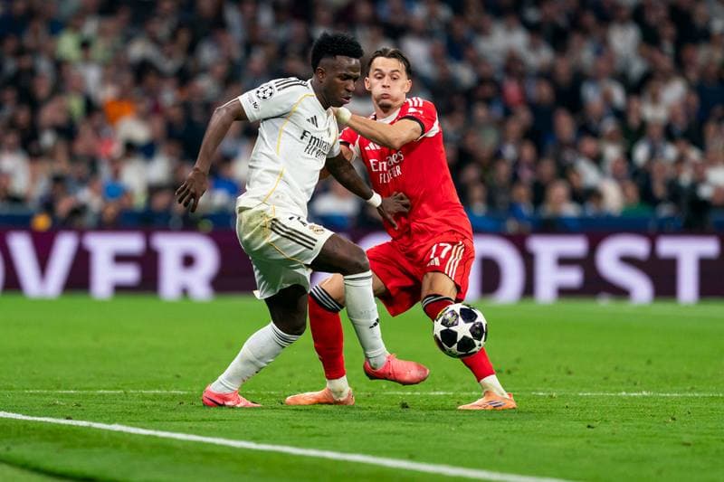 Football. Champions League. Real Madrid - SL Benfica. 25.02.2026