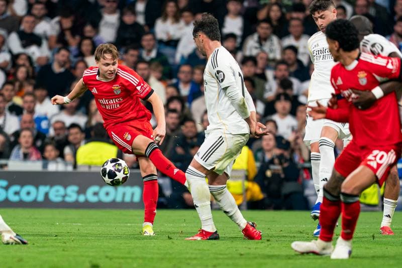 Football. Champions League. Real Madrid - SL Benfica. 25.02.2026