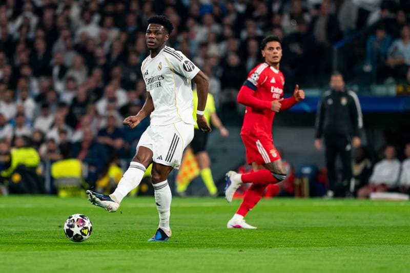 Football. Champions League. Real Madrid - SL Benfica. 25.02.2026