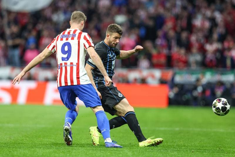 Football. UEFA Champions League. Atletico Madrid - Club Brugge. 24.02.2026