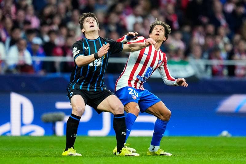 Football. UEFA Champions League. Atletico de Madrid - Club Brugge. 24.02.2026