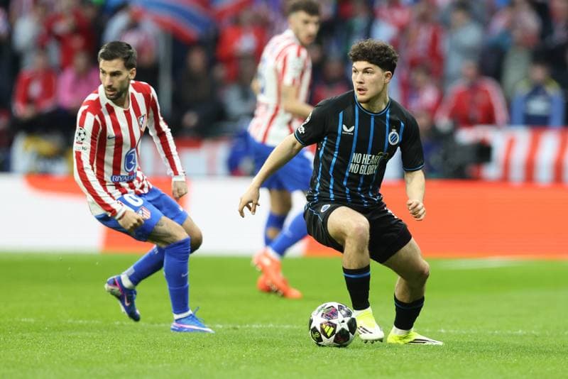 Football. UEFA Champions League. Atletico Madrid - Club Brugge. 24.02.2026