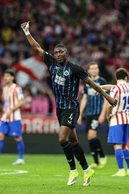 Football. UEFA Champions League. Atletico Madrid - Club Brugge. 24.02.2026