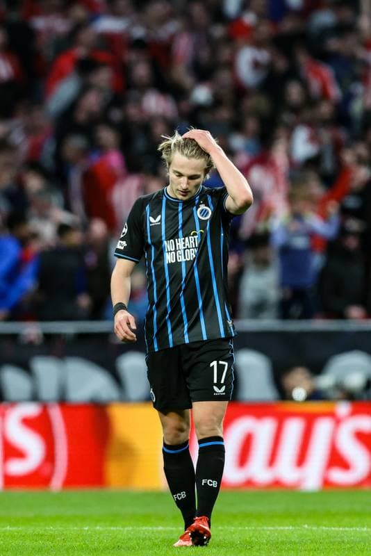 Football. UEFA Champions League. Atletico Madrid - Club Brugge. 24.02.2026