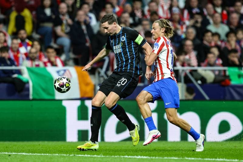 Football. UEFA Champions League. Atletico Madrid - Club Brugge. 24.02.2026