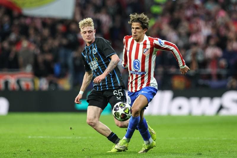 Football. UEFA Champions League. Atletico Madrid - Club Brugge. 24.02.2026