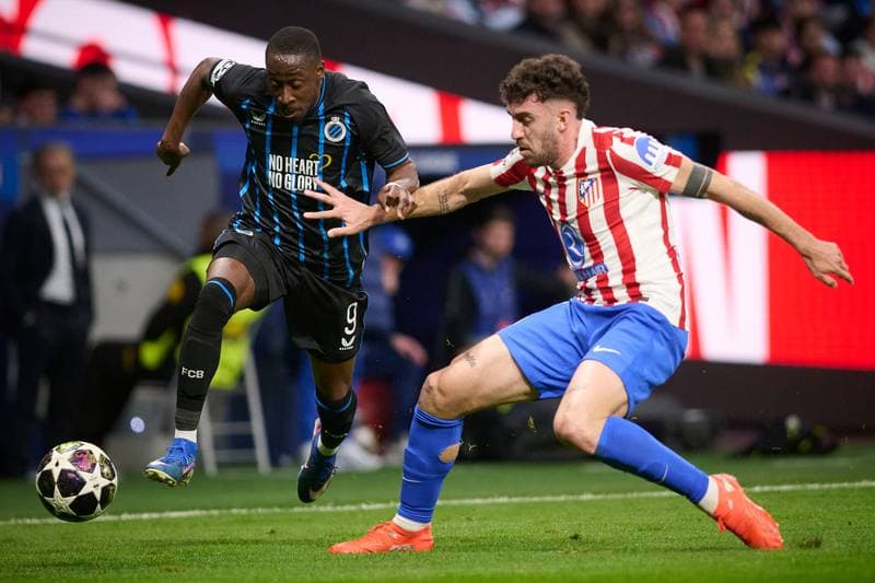 Football. Champions League. Atletico Madrid - Club Brugge KV. 24.02.2026