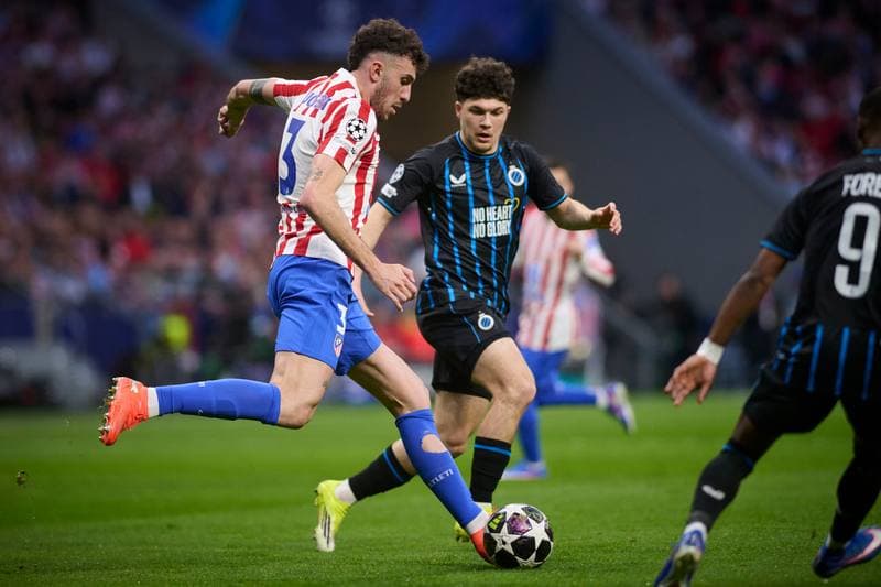 Football. Champions League. Atletico Madrid - Club Brugge KV. 24.02.2026