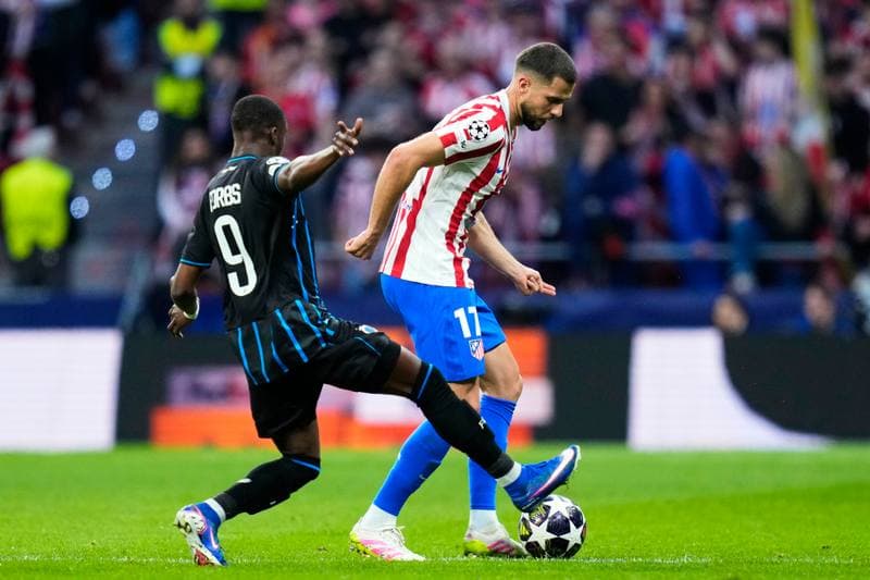 Football. UEFA Champions League. Atletico de Madrid - Club Brugge. 24.02.2026