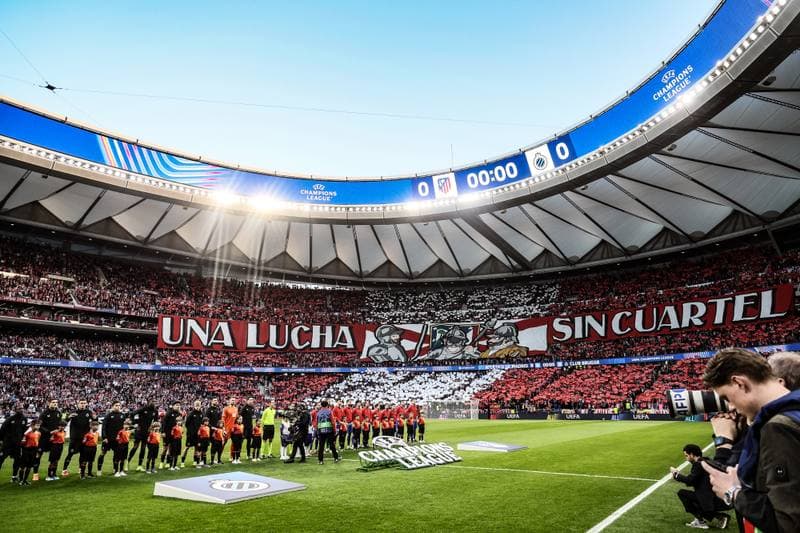 Football. UEFA Champions League. Atletico Madrid - Club Brugge. 24.02.2026
