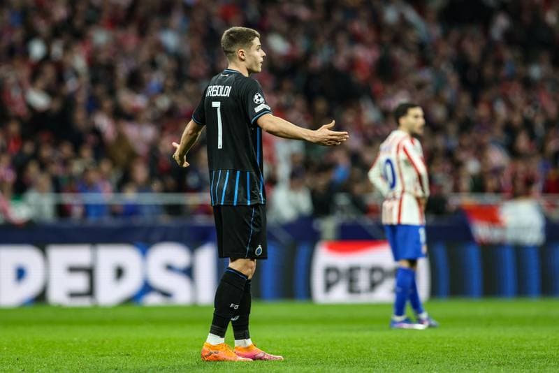 Football. UEFA Champions League. Atletico Madrid - Club Brugge. 24.02.2026