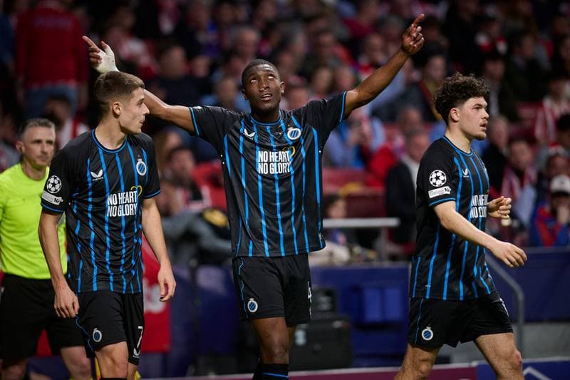 Football. Champions League. Atletico Madrid - Club Brugge KV. 24.02.2026