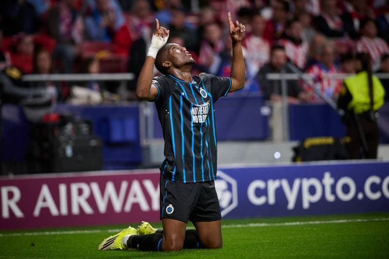 Football. Champions League. Atletico Madrid - Club Brugge KV. 24.02.2026