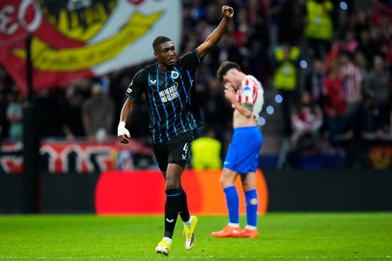 Football. UEFA Champions League. Atletico de Madrid - Club Brugge. 24.02.2026