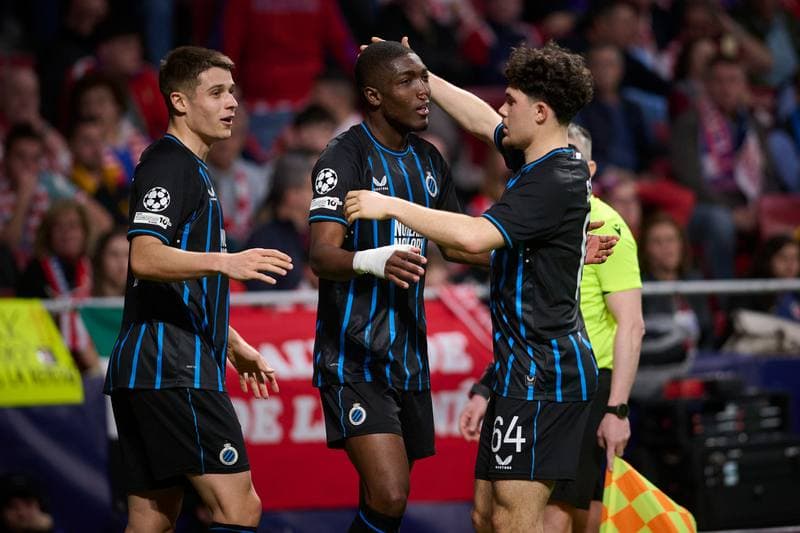 Football. Champions League. Atletico Madrid - Club Brugge KV. 24.02.2026