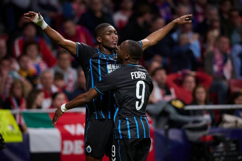 Football. Champions League. Atletico Madrid - Club Brugge KV. 24.02.2026