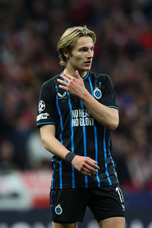 Football. UEFA Champions League. Atletico Madrid - Club Brugge. 24.02.2026