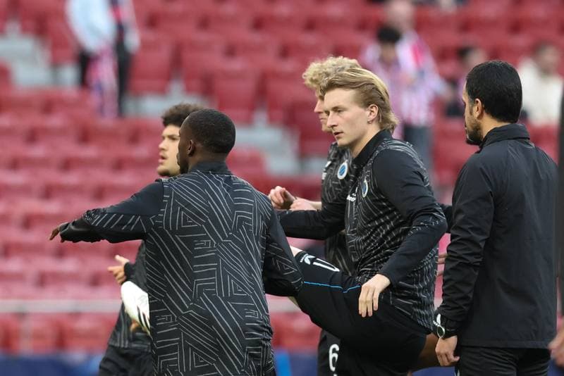 Football. UEFA Champions League. Atletico Madrid - Club Brugge. 24.02.2026